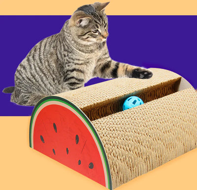 Corrugated Cat Toy, Scratching Board, Cat Bed
